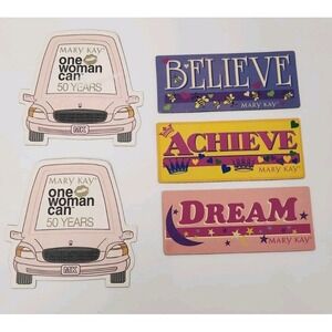 Mary Kay Inspirational Refrigerator Magnets‎ - lot of 5 (3 Vintage)